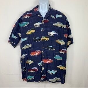 DAVID CAREY Men’s Shirt Blue Buttons Down Sz XL